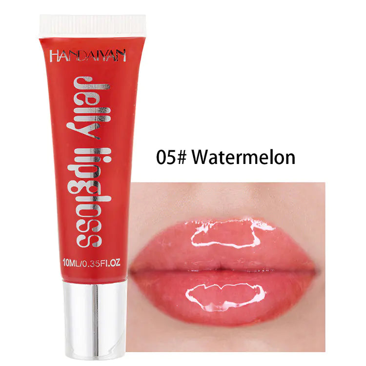 Candy Color Jelly Lip Gloss with Mirror Finish