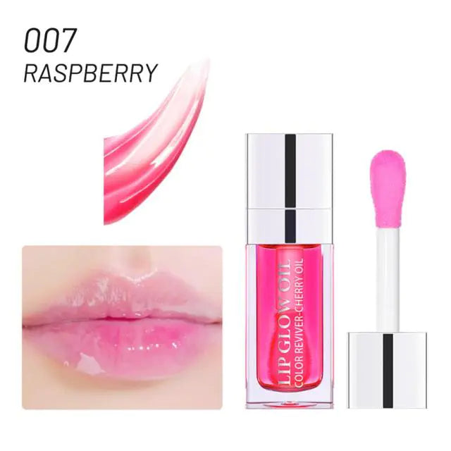 Moisturizing Lip Oil and Transparent Lip Balm
