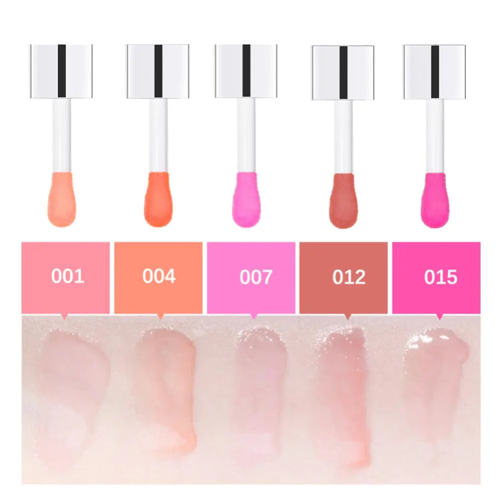 Moisturizing Lip Oil and Transparent Lip Balm
