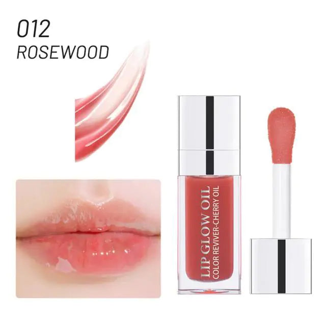 Moisturizing Lip Oil and Transparent Lip Balm