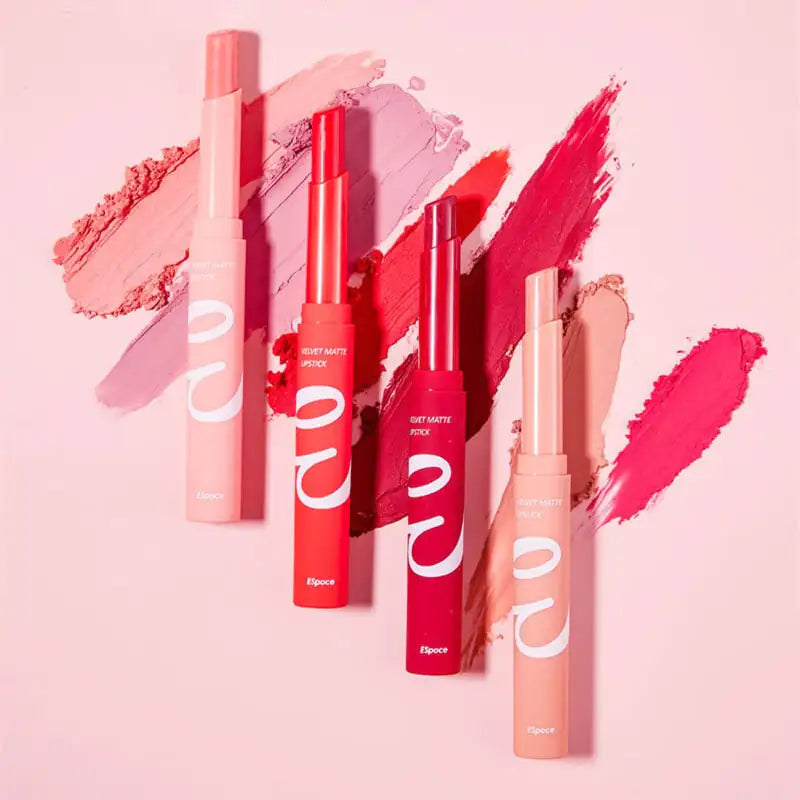 12 Shades Velvet Matte Lipstick Collection